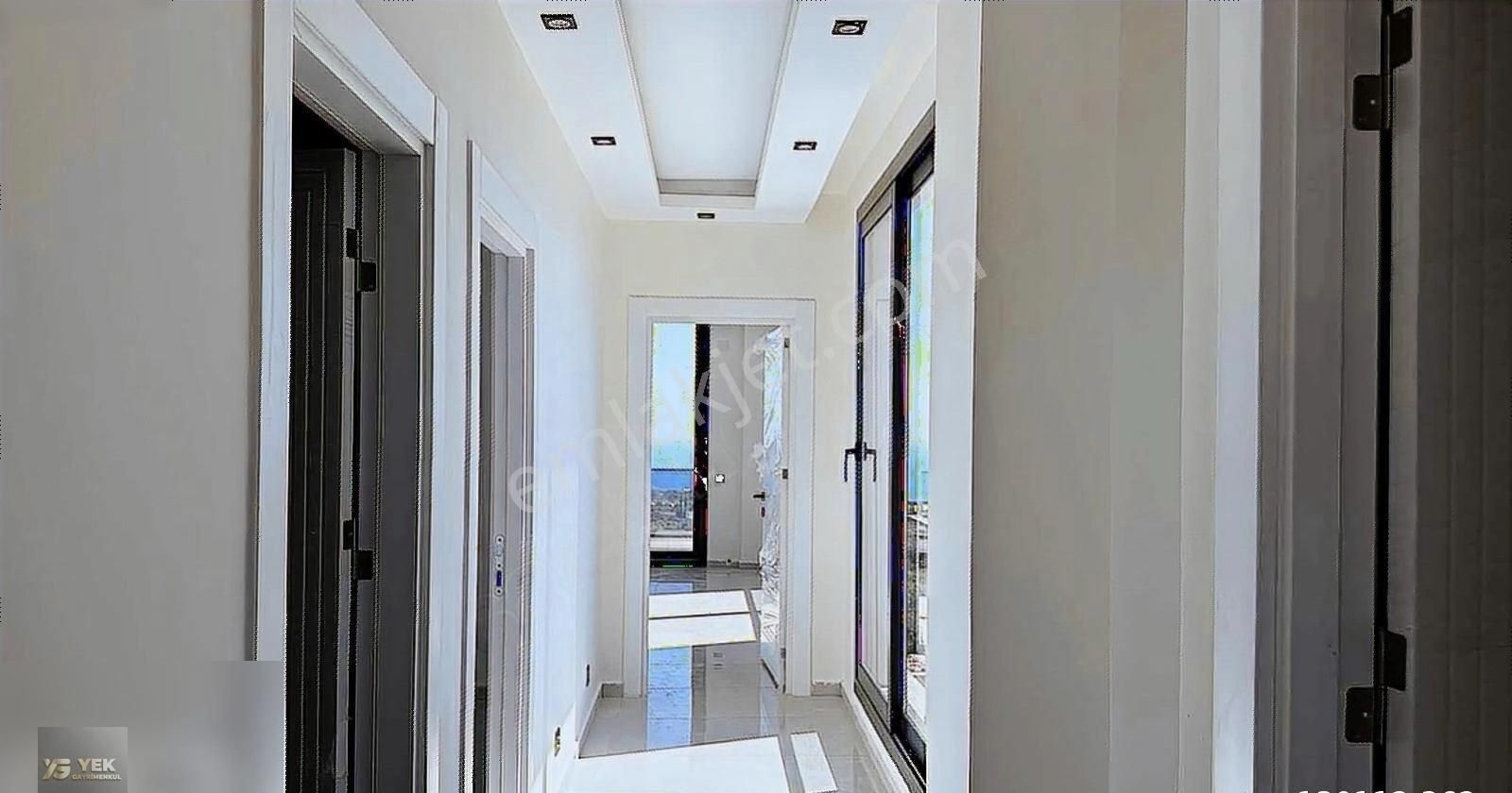 Erdemli Kumkuyu Merkezde Ful Deniz Manzaralı Dublex Villa - Görsel 28