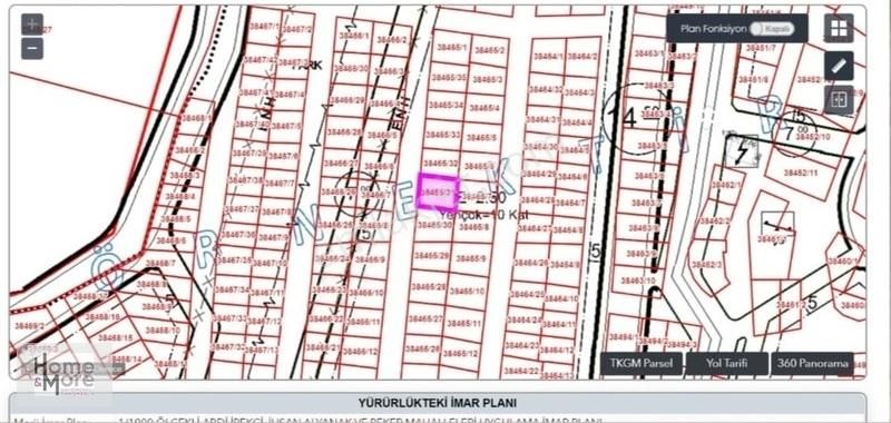 Karabağlar Bozyaka Satılık Konut İmarlı 1/1000'lik imar planında 115 m2 müstakil parsel FİYAT DÜŞTÜ