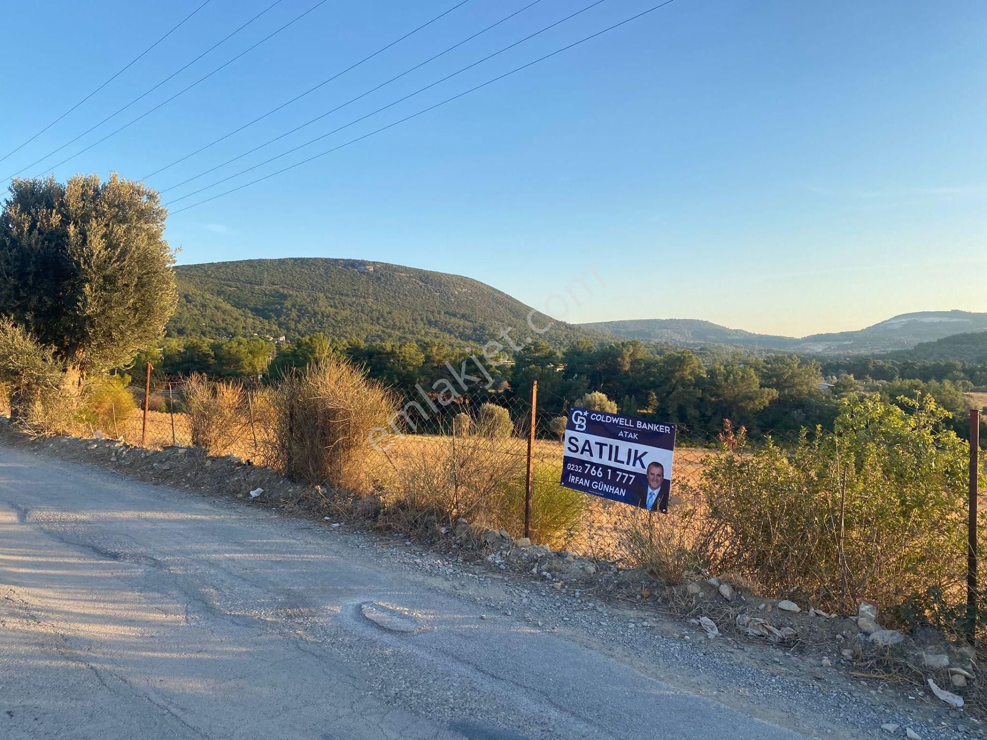 Urla Kalabak Satılık Tarla  Urla Kalabak'ta 27 Dönüm Kadastral Yol Cepheli Satılık Tarla