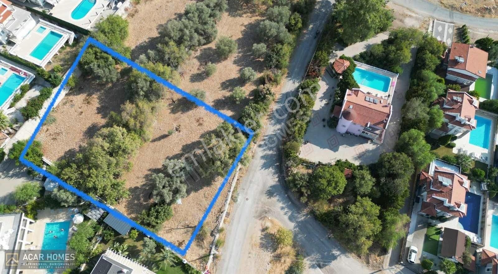 Fethiye Ölüdeniz Satılık Villa İmarlı Dünyaca Ünlü Ovacık Muhtaşem Manzaralı 932 M2 İmarlı Arsa