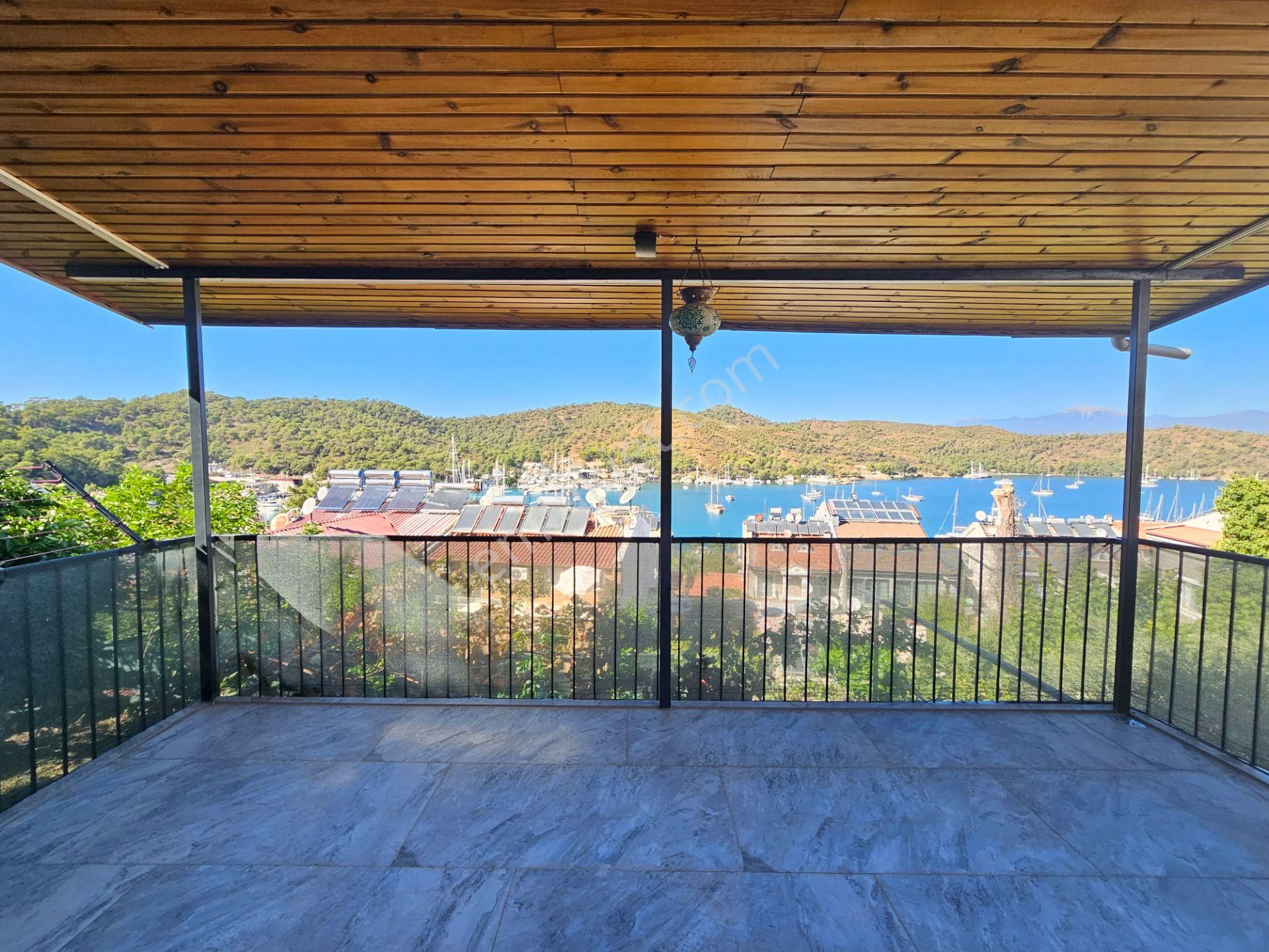 Fethiye Karagözler Kiralık Daire  GoldHouse dan Kiralık Eşsiz Panoramik Deniz Manzaralı 2+1 Daire