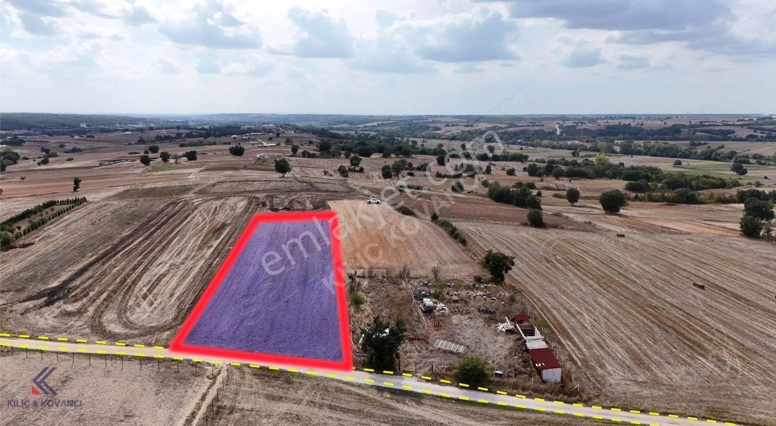 Lüleburgaz Hamitabat Köyü Satılık Tarla Kılıç Kovancı Lüleburgaz Hamitabat 2447m² Satılık Arazi