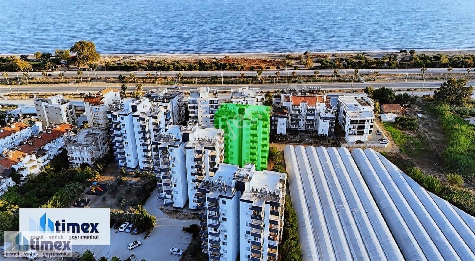 Finike Kum Satılık Daire SAHİLDE DENİZ MANZARALI SİTE İÇİNDE SATILIK DAİRE