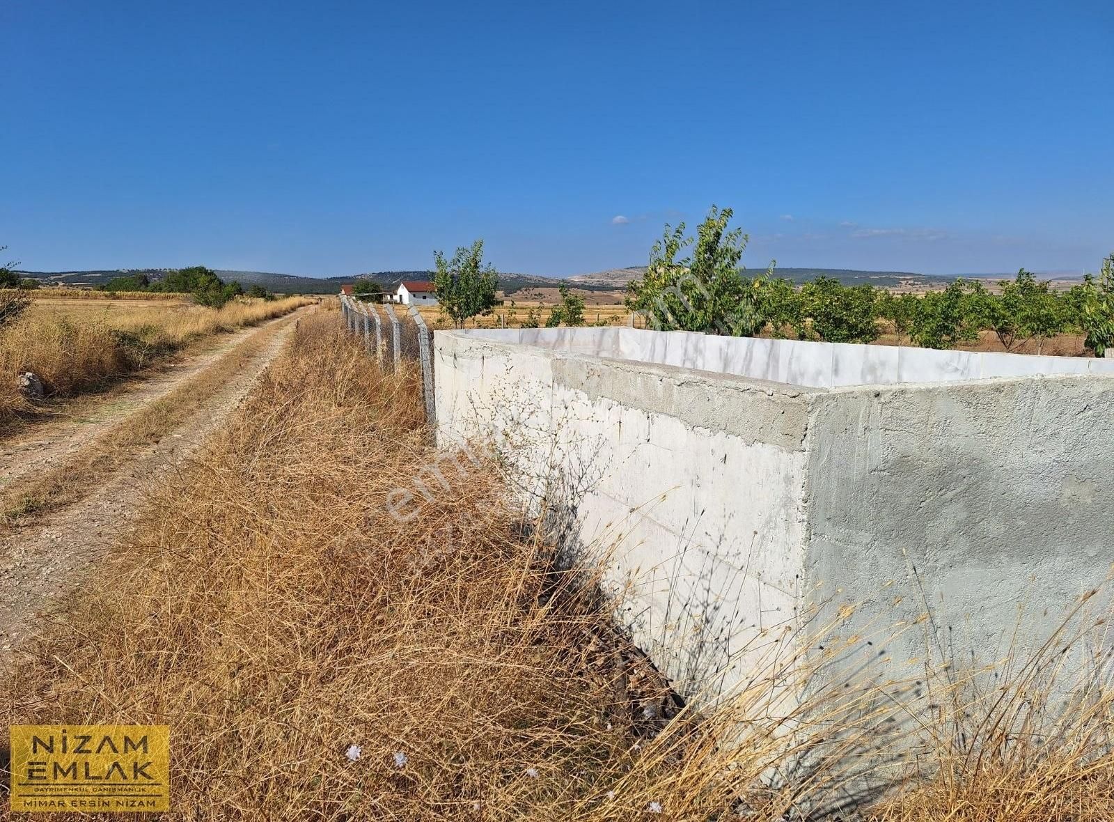 Bozüyük Kandilli Köyü Satılık Bağ & Bahçe HAZIR KURULU DÜZEN BAHÇE VASFINDA 6214 m2- 150 ADET CEVİZ AĞACI