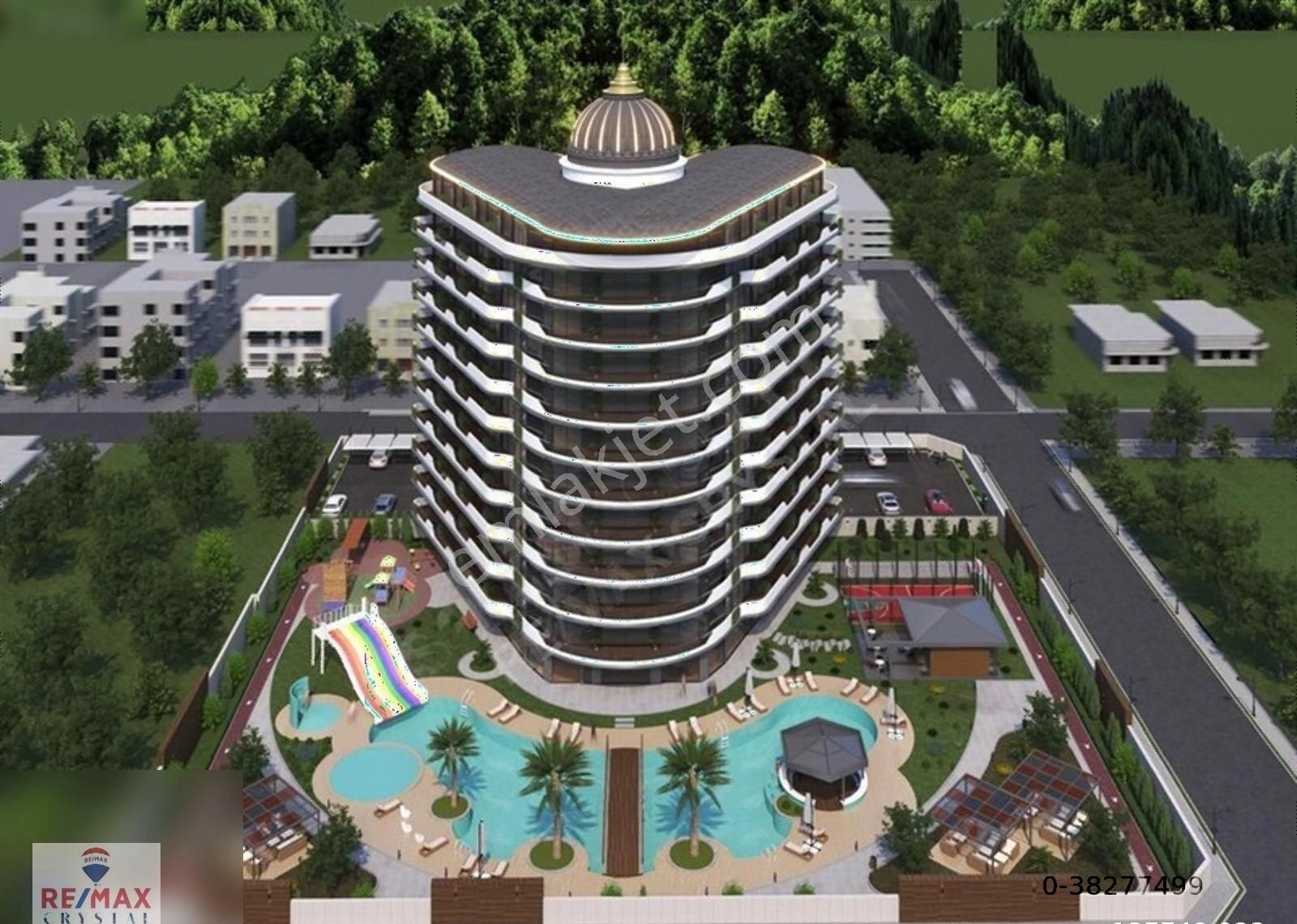 Gazipaşa Pazarcı Satılık Daire PARADISE CITY 2 DE DENİZE YAKIN FUL AKTİVİTELİ 1+1 DAİRE