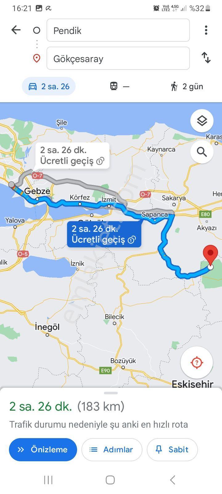 Konut İmarlı Asvalt Cephe Sakarya Geyve Taraklı Termal Dibi Sahibinden Arsa - Görsel 17