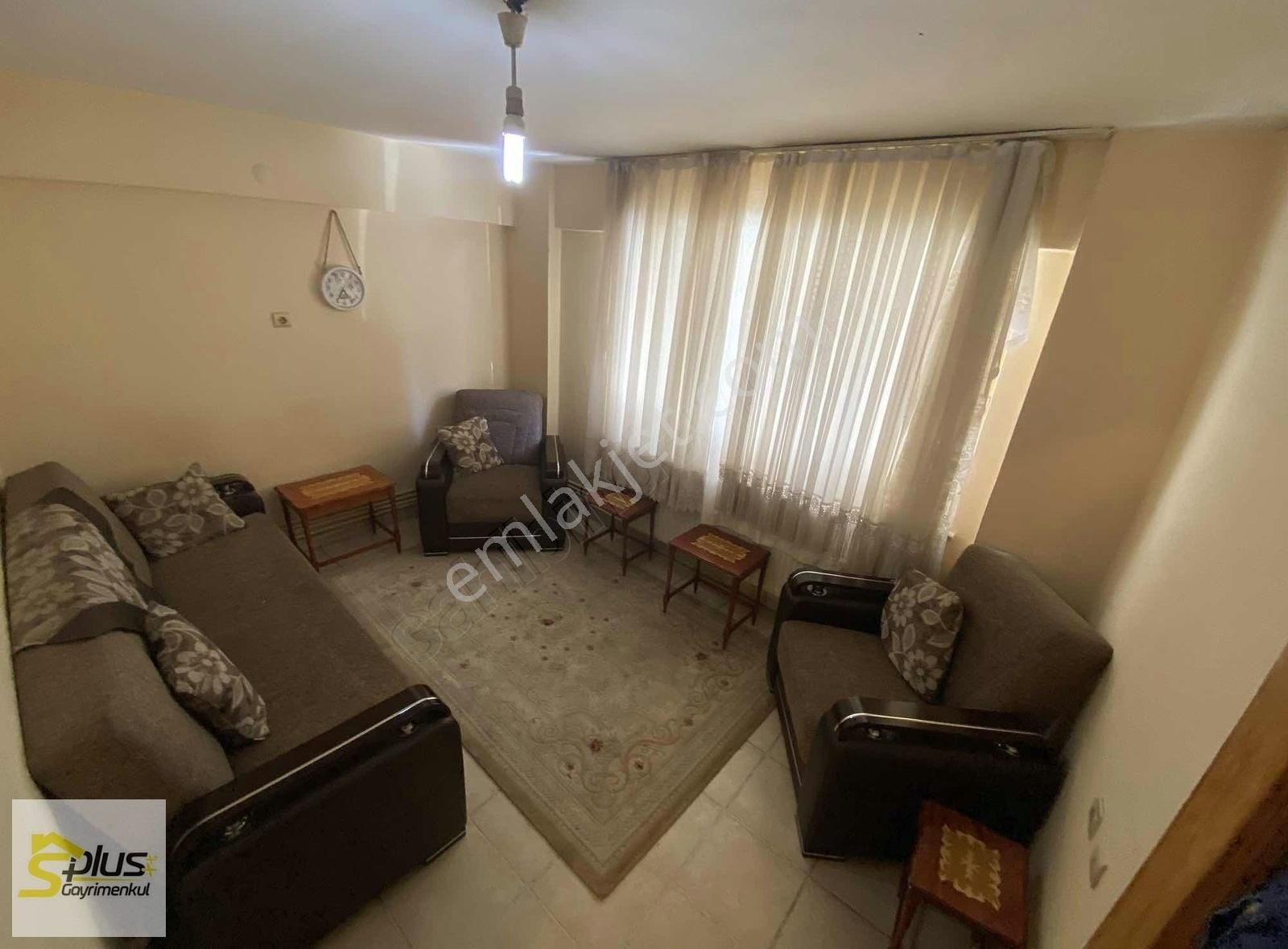 Kütahya Merkez Meydan Kiralık Daire S PLUS GAYRİMENKUL'DEN MEYDAN MH 1+1 EŞYALI KİRALIK DAİRE