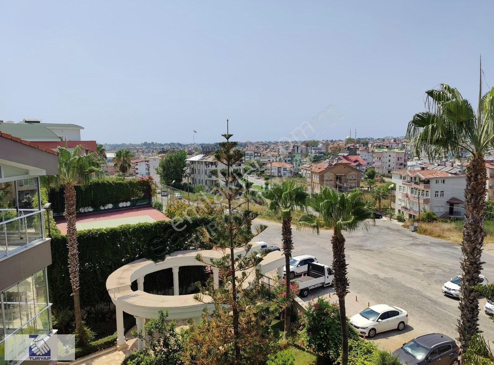 Manavgat Side Satılık Daire Side manzaralı önü açık geniş kullanışlı satılık 2+1