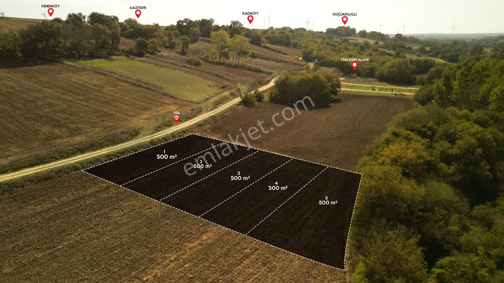 Silivri Büyük Sinekli Satılık Tarla Büyüksinekli 'de 500 M² Karaca At Çiftliğine Yakın Satılık Tarla