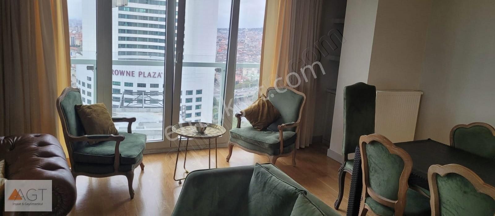 Ümraniye Saray Kiralık Residence AGT'DEN ORYAPARK'TA 28.KATTA EŞYALI 3+1 BALKONLU KİRALIK DAİRE