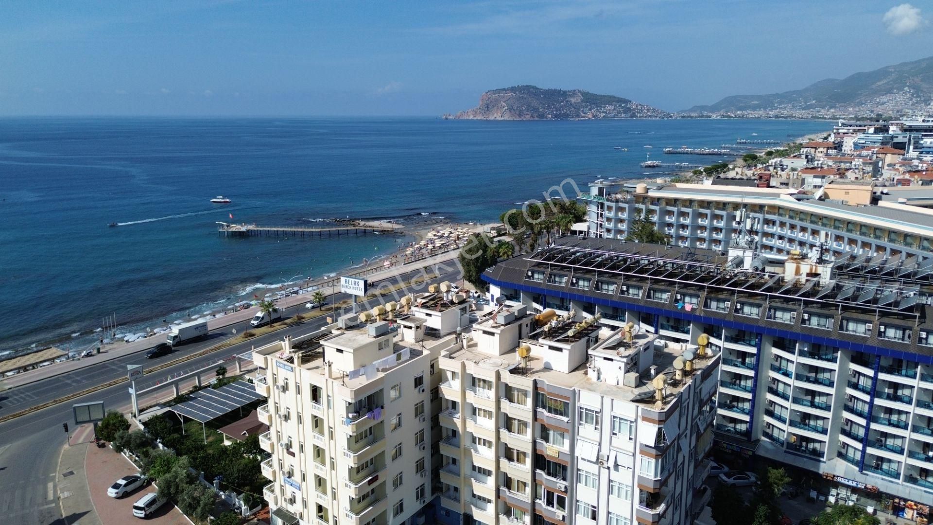 Alanya Tosmur Satılık Daire  ALANYA TOSMUR'DA DENİZE SIFIR 1+1 70 M2 FULL MANZARALI DAİRE