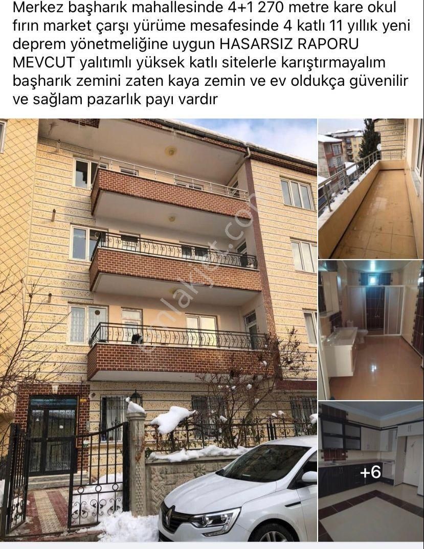 Battalgazi Başharık Satılık Daire vali konağı gayrimenkulden satılık 4+1 daire