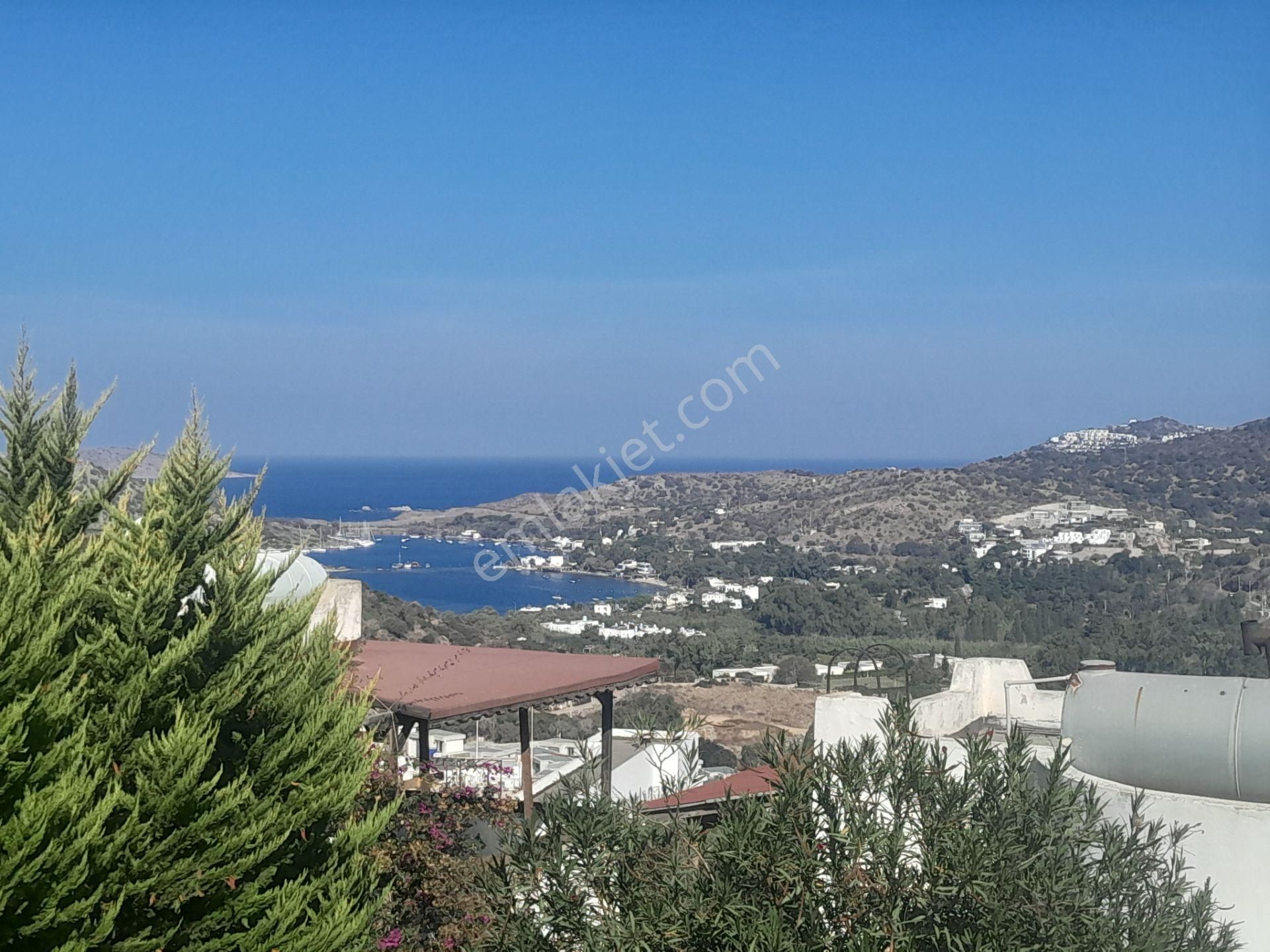 Bodrum Gümüşlük Satılık Müstakil Ev  Bodrum Gümüşlük Deniz Manzaralı 2+1 Müstakil Ev