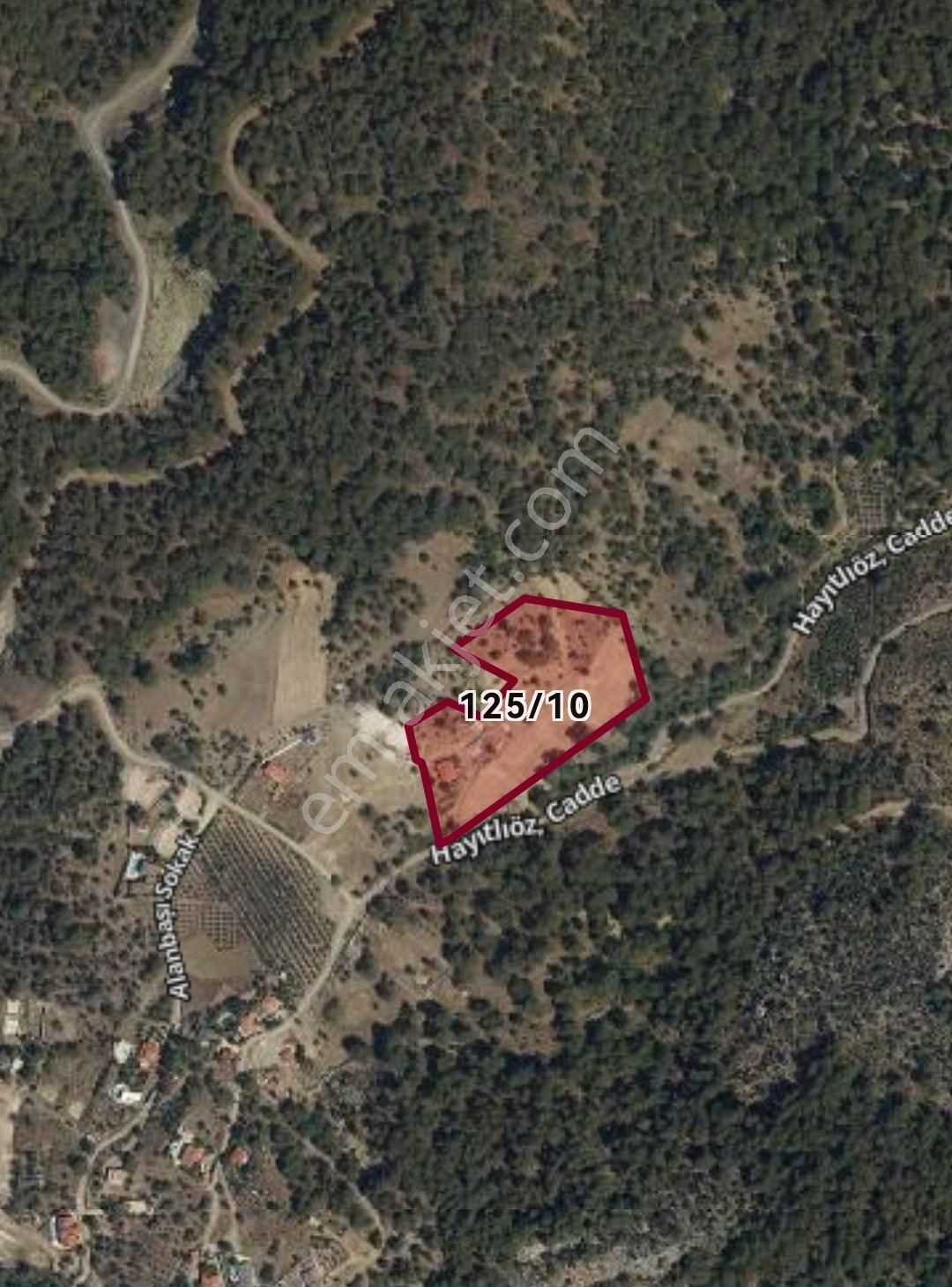 Dalyan İztuzu Plajına Yakın 2650 M2 Satılık Tarla - Görsel 4