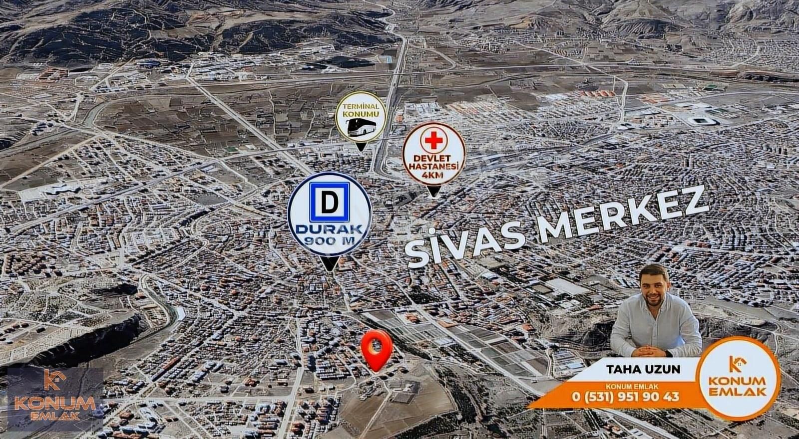 Sivas Merkez Seyrantepe Satılık Konut İmarlı KONUM EMLAK'TAN SEYRANTEPE MAHALLESİNDE 4 KAT MÜSADELİ ARSA