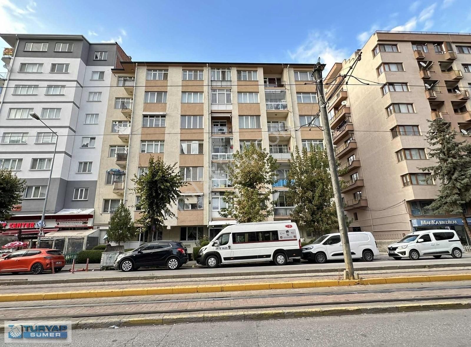 Odunpazarı Vişnelik Satılık Daire TURYAP SÜMERDE VİŞNELİK ÖĞRETMENLER CADDESİNDE SATILIK 3+1 DAİRE