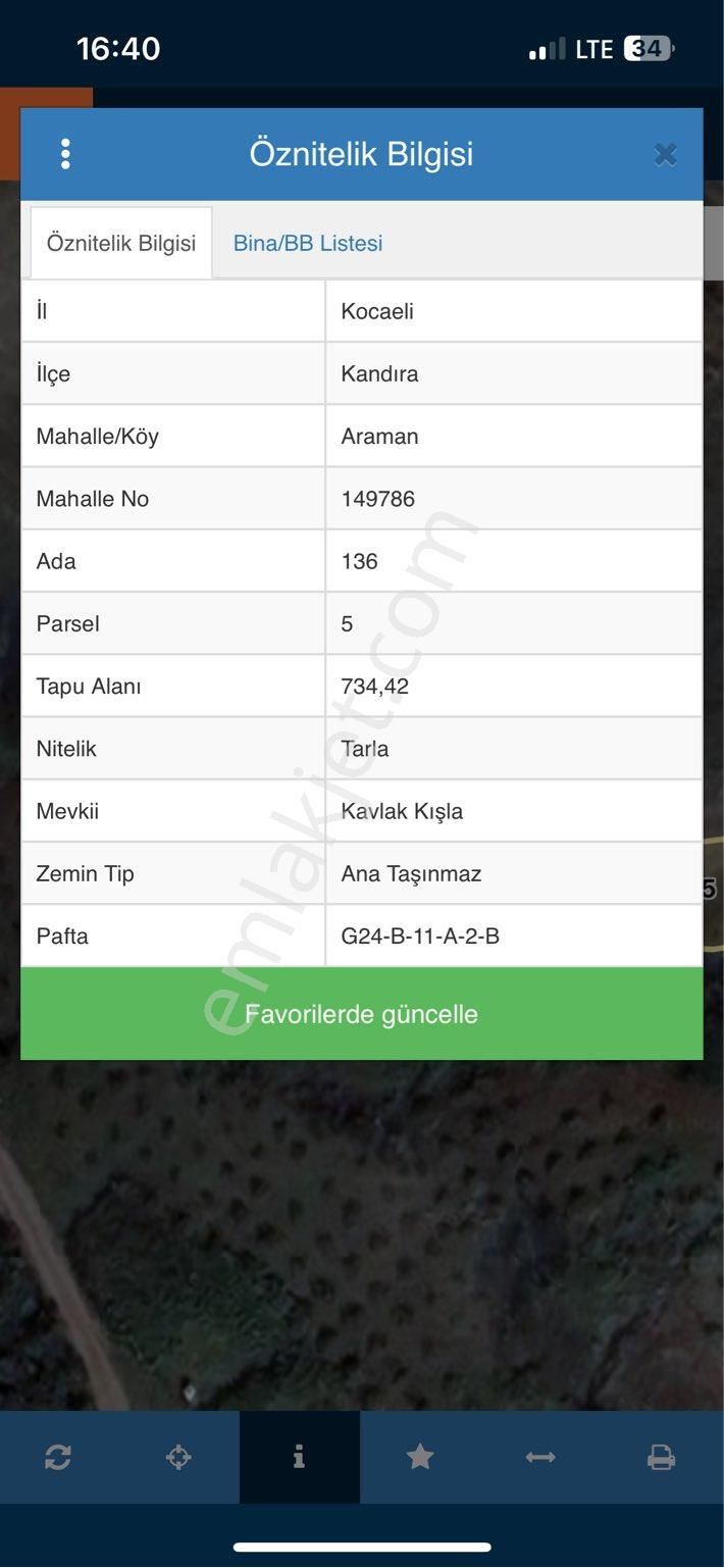 Aramanda Yatırımlık Tarla