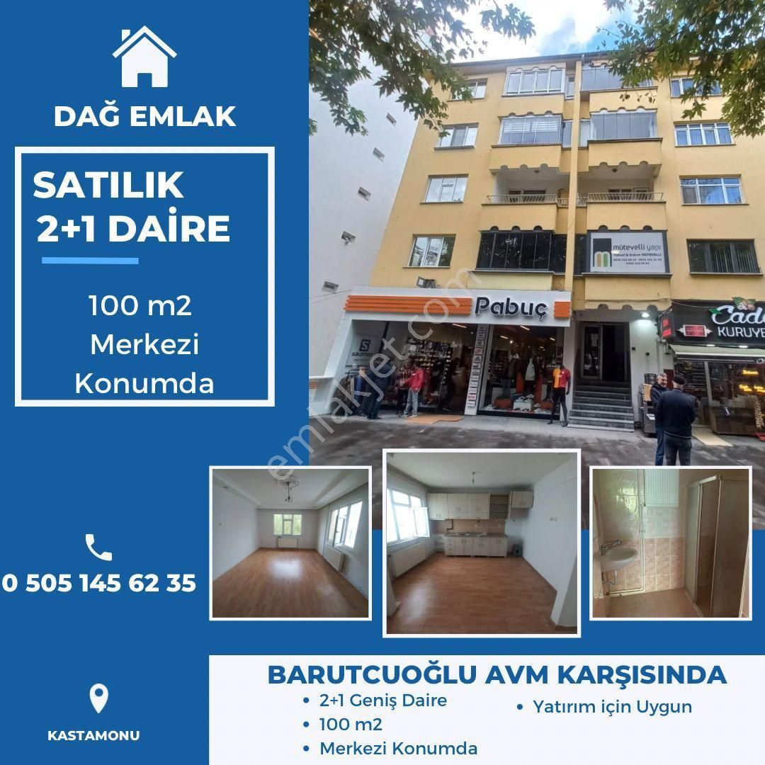 Kastamonu Merkez Aktekke Satılık Daire KASTAMONU DAĞ EMLAKTAN SATILIK 2+1DAIRE