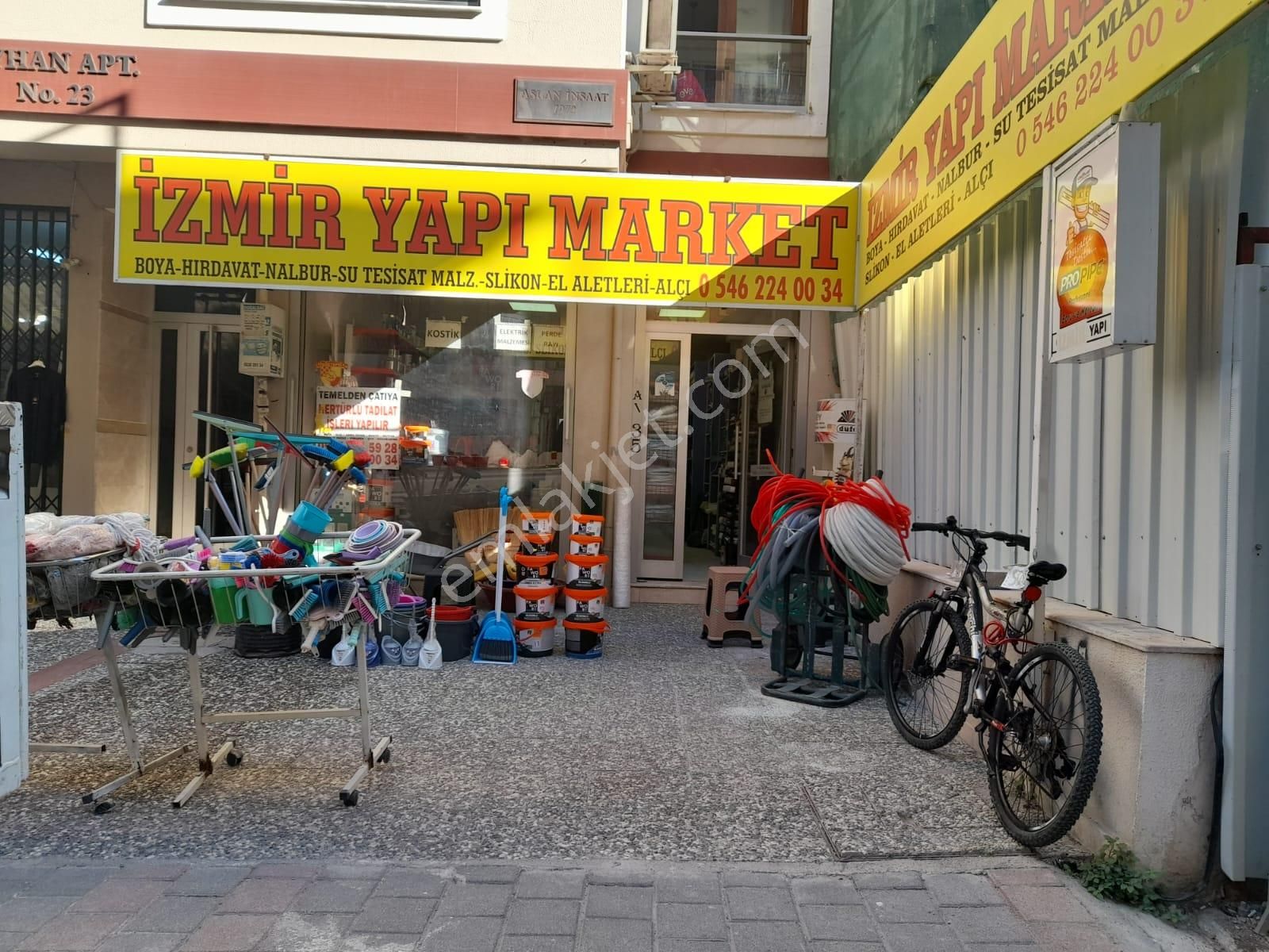 Konak Güzelyalı Satılık Dükkan & Mağaza Güzelyalıda 40 Sokakda İş Yeri Bahçeli Ve Mutfak Mevki Yerde Tuvalet İşlek Yerde