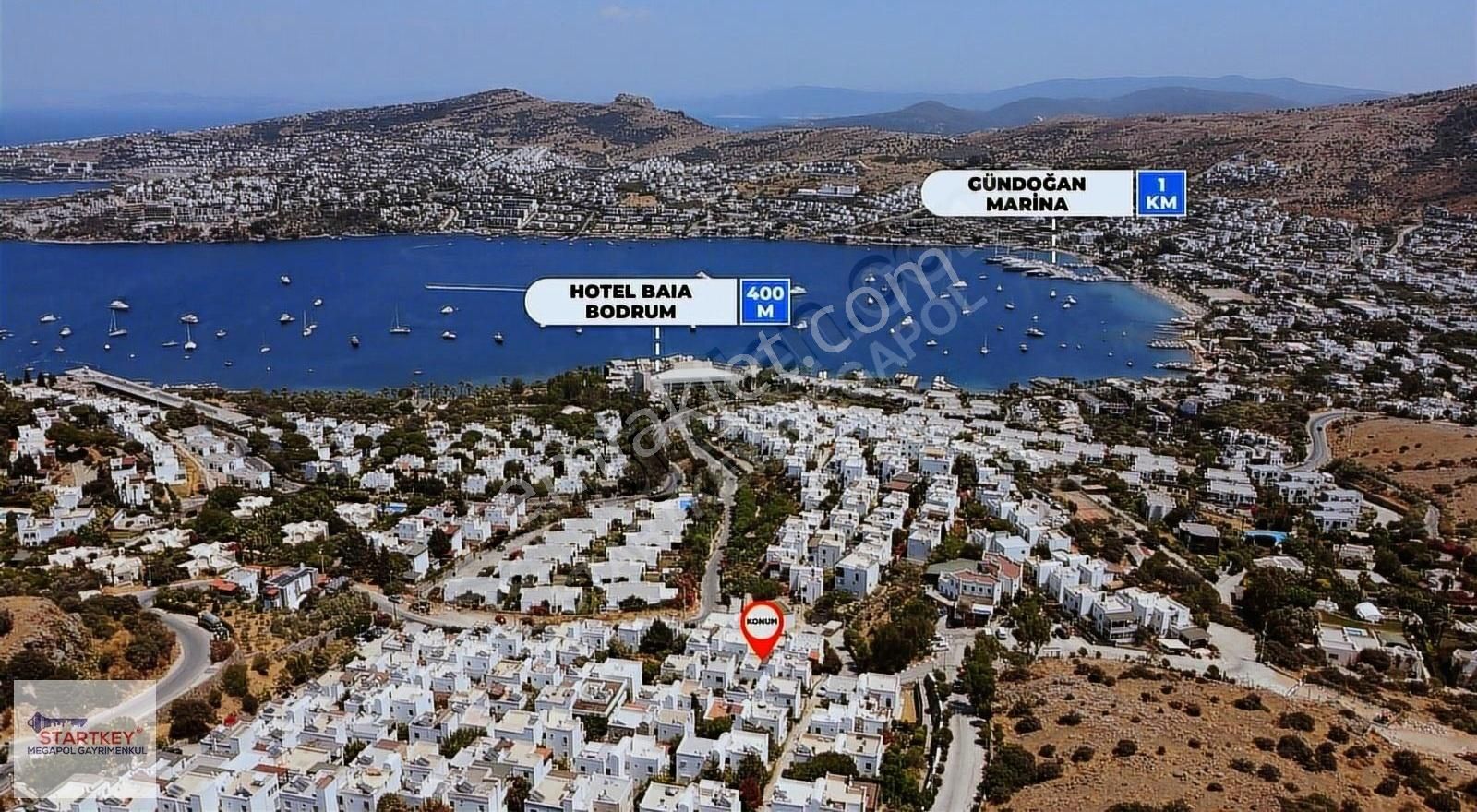 Bodrum Gündoğan Satılık Villa BODRUM, GÜNDOĞAN, YALIKENT SİTESİNDE SATILIK 3+2 MÜSTAKİL VİLLA