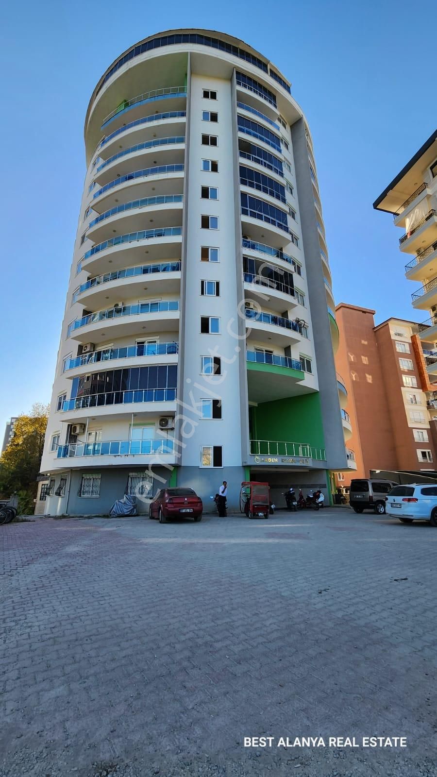 Alanya Mahmutlar Satılık Residence  HAK GARDEN RESİDENCE MAHMUTLAR ALANYA SATILIK 1+1 10. KAT BATI CEPHE 67.000 €