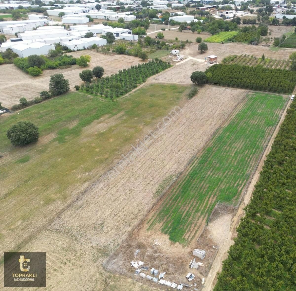 Tahtalıda Muhteşem Lokasyonda Tek Tapu Depo Yapımına Uygun - Görsel 3