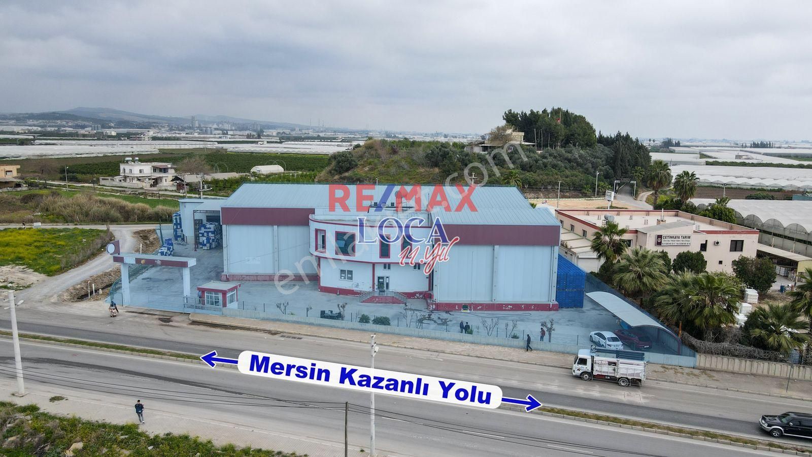 Akdeniz Cumhuriyet Satılık Depo  REMAX LOCA'DAN KAZANLI'DA SATILIK ATMOSFERİK SOĞUK HAVA DEPOSU