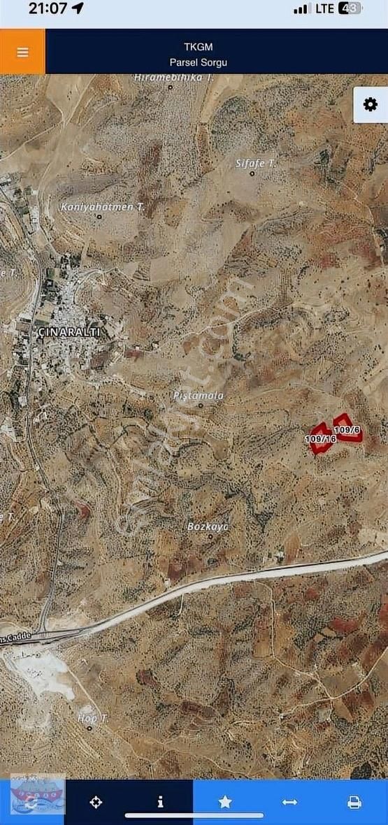 Hop Geçidi Ömerli Yolu Satılık Tarla Liman'da - Görsel 4