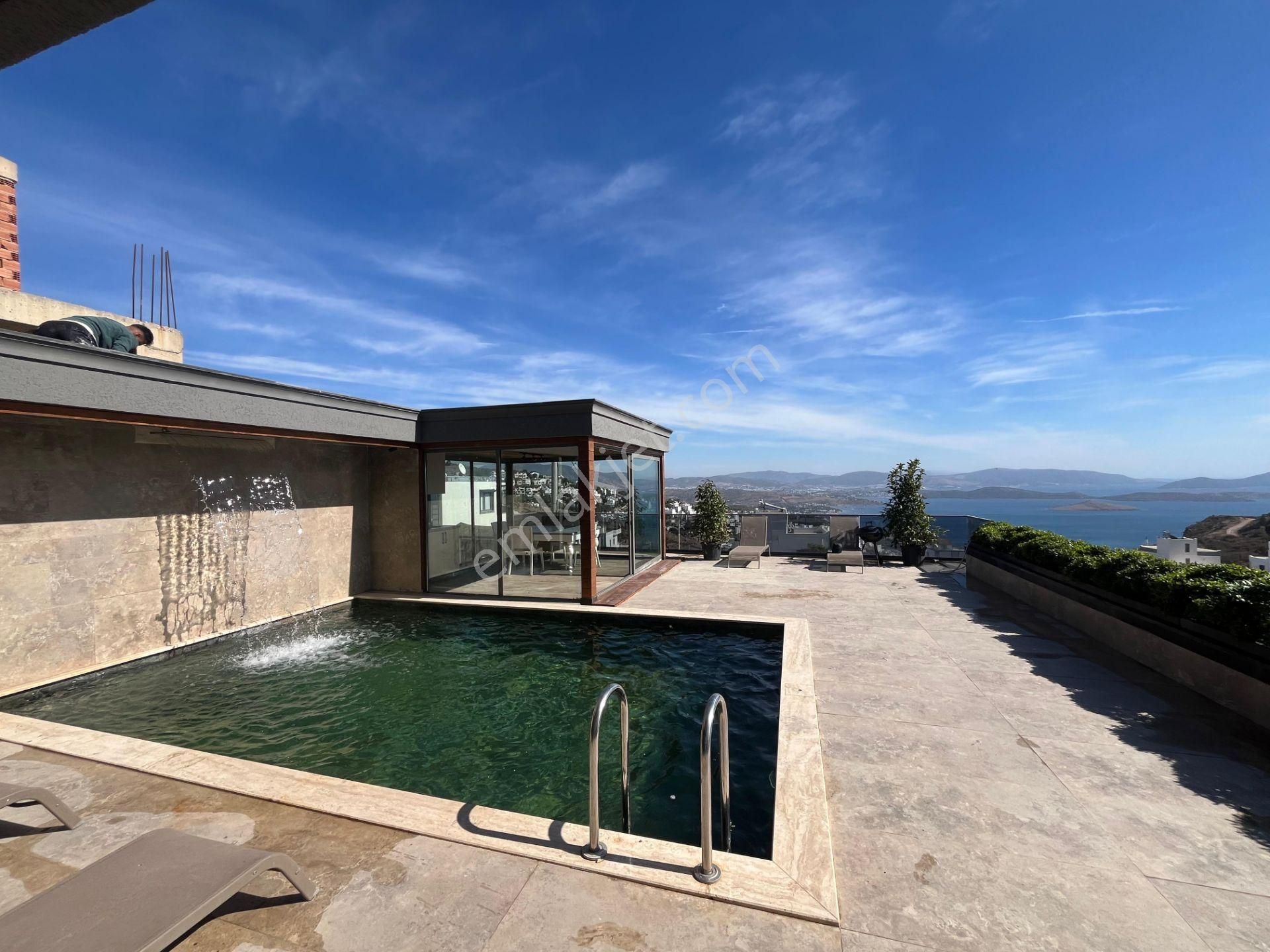 Bodrum Bağla’da Deniz Manzaralı 6+2 Müstakil Villa - Görsel 4