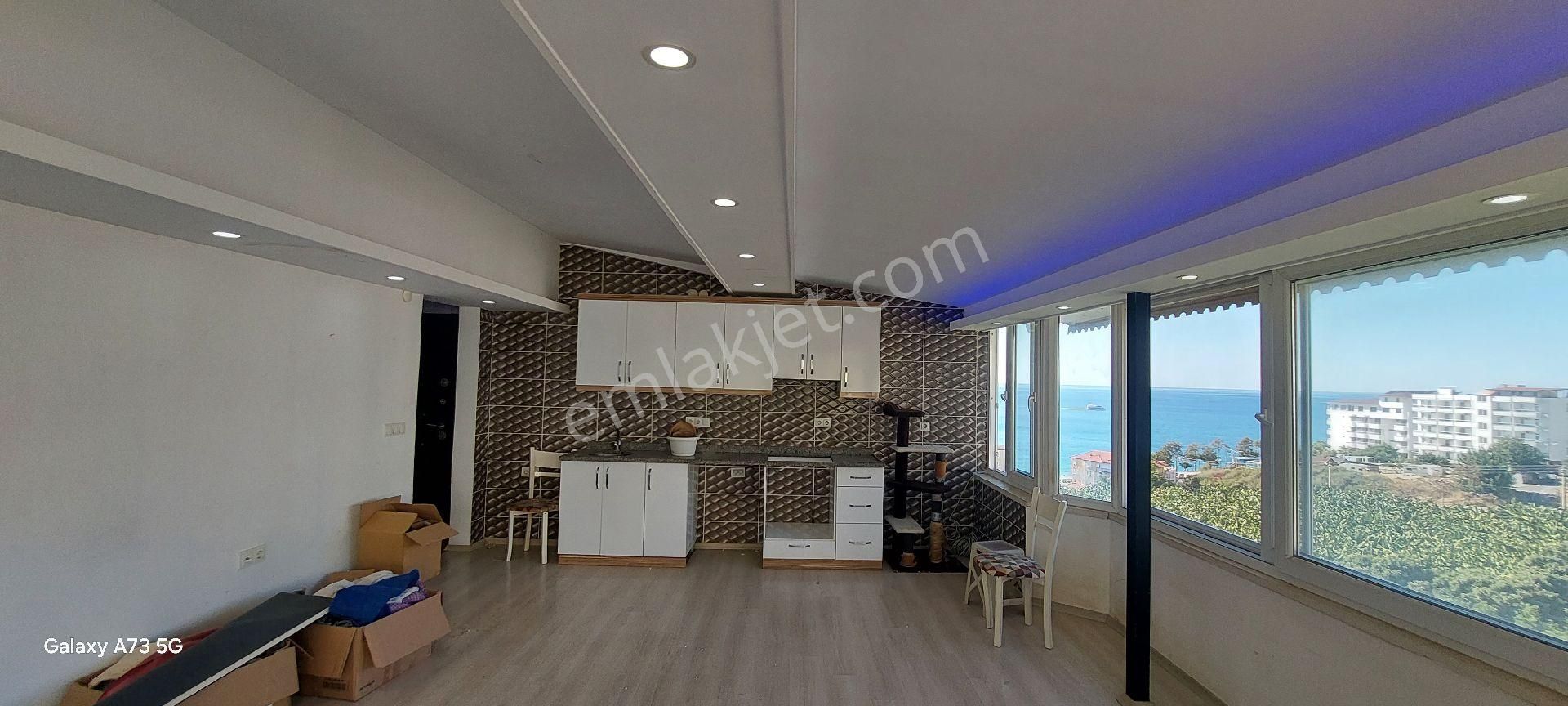Alanya Dinek De Süper Deniz Manzaralı 2+1 Kiralık Daire - Görsel 8