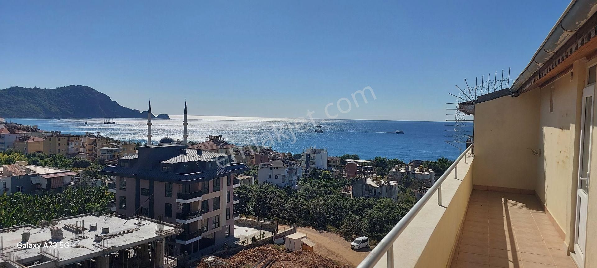 Alanya Dinek De Süper Deniz Manzaralı 2+1 Kiralık Daire - Görsel 16