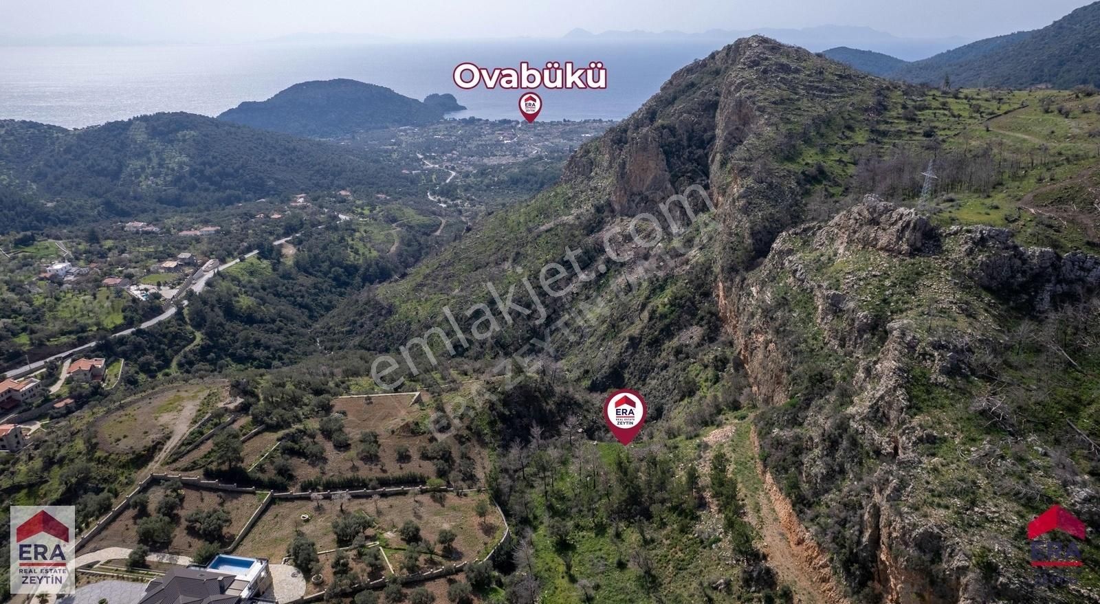 Datça Mesudiye Satılık Tarla Datça Mesudiyede 1565 M2 Kadastral Yolu Olan Satılık Tarla Era