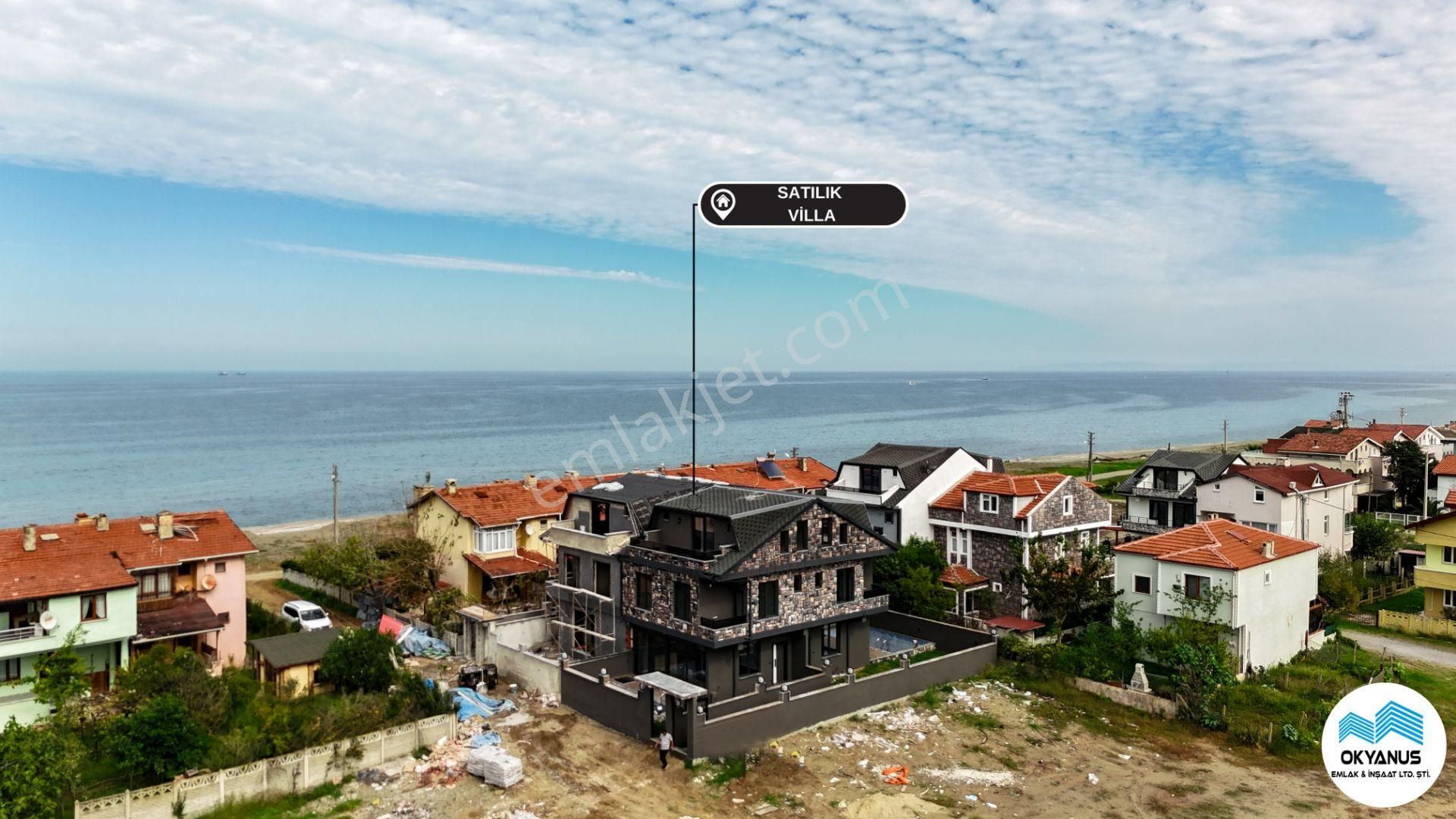 Kocaali Yalı Satılık Villa Denize Sıfır Havuzlu Villa Okyanusta