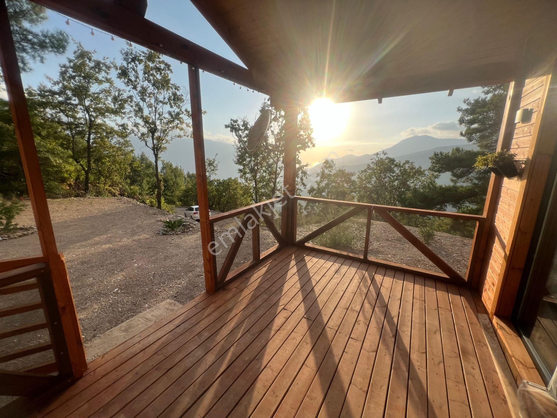 Alanya Üzümlü Mahallesi'nde Satılık Ahşap Müstakil Ev - Görsel 11