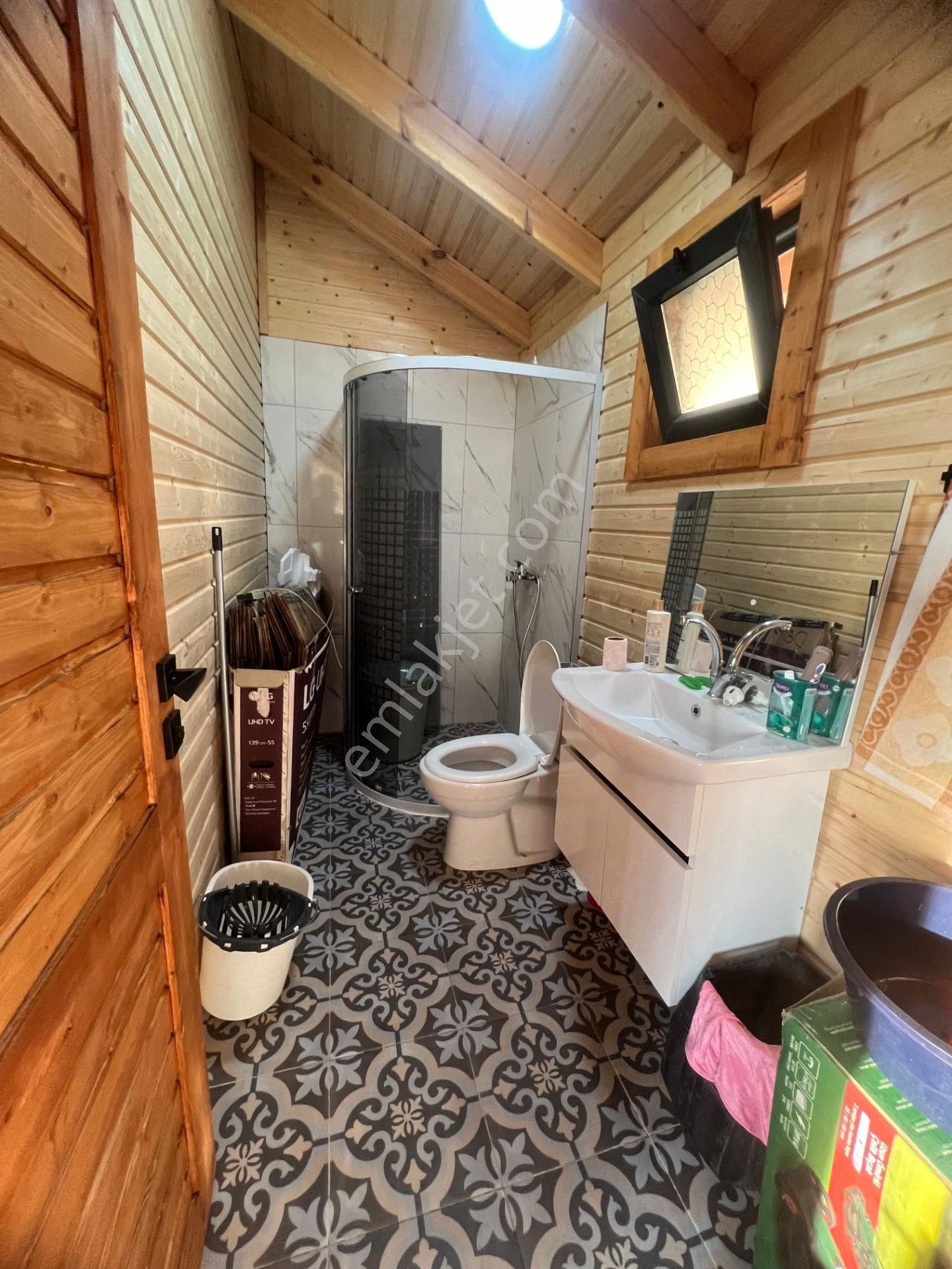 Alanya Üzümlü Mahallesi'nde Satılık Ahşap Müstakil Ev - Görsel 16