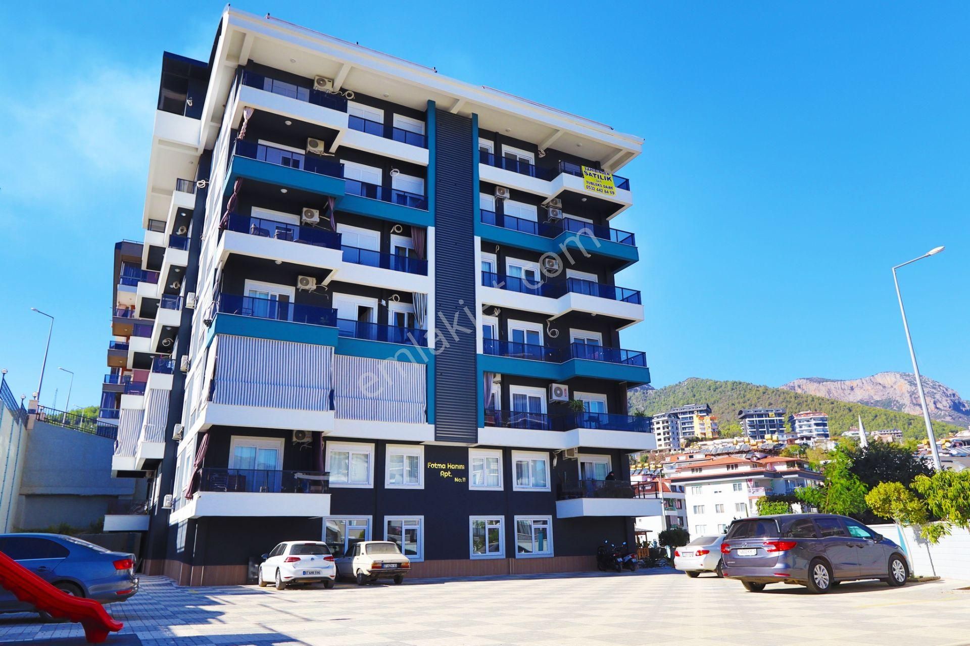 Alanya Çıplaklı Satılık Daire  Gülevşen Park'da 3 Yatak Odalı Satılık Eşyalı Daire