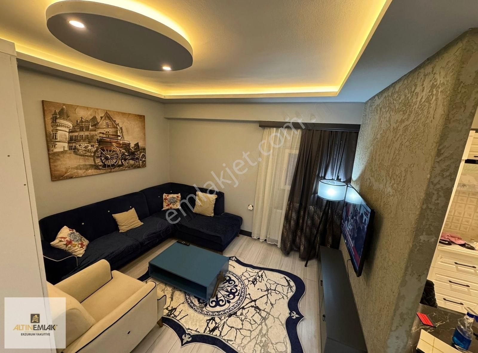 Yakutiye Lalapaşa Kiralık Daire ALTIN EMLAKTAN ŞEHİR MERKEZİNDE FULL EŞYALI KİRALIK LÜKS DAİRE