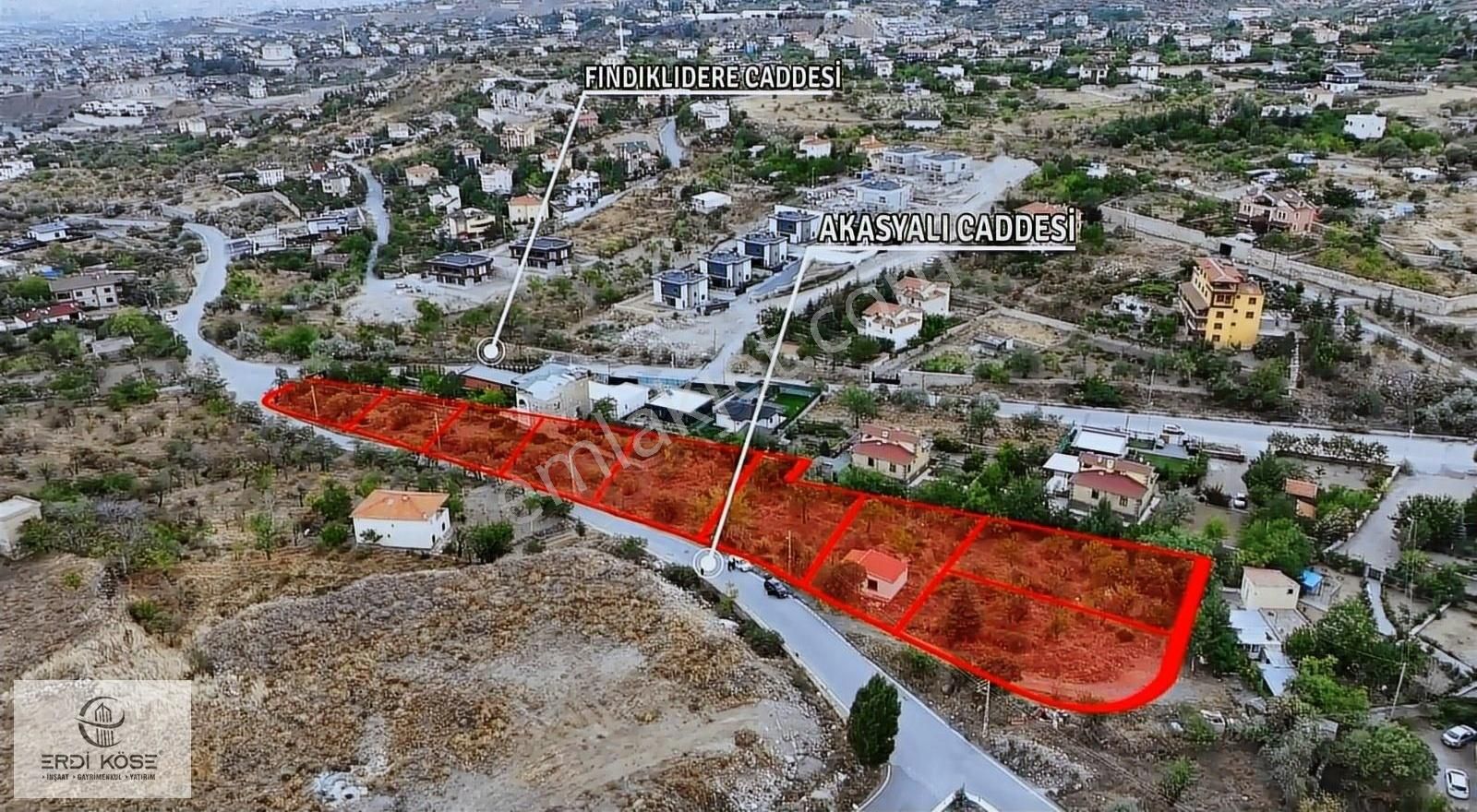 Melikgazi Becen Satılık Villa İmarlı BECEN 1025 M2 ANA YOLA SIFIR TEMİZ VİLLA PARSELİ