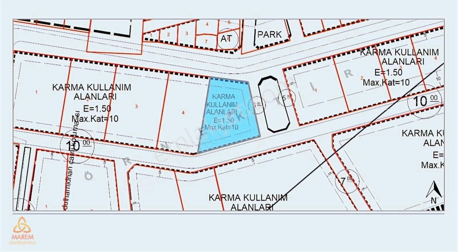 Onikişubat Barbaros Satılık Ticari İmarlı MAREM'den KAYSERİ YOLUNDA KÖŞEBAŞI SATILIK ARSA