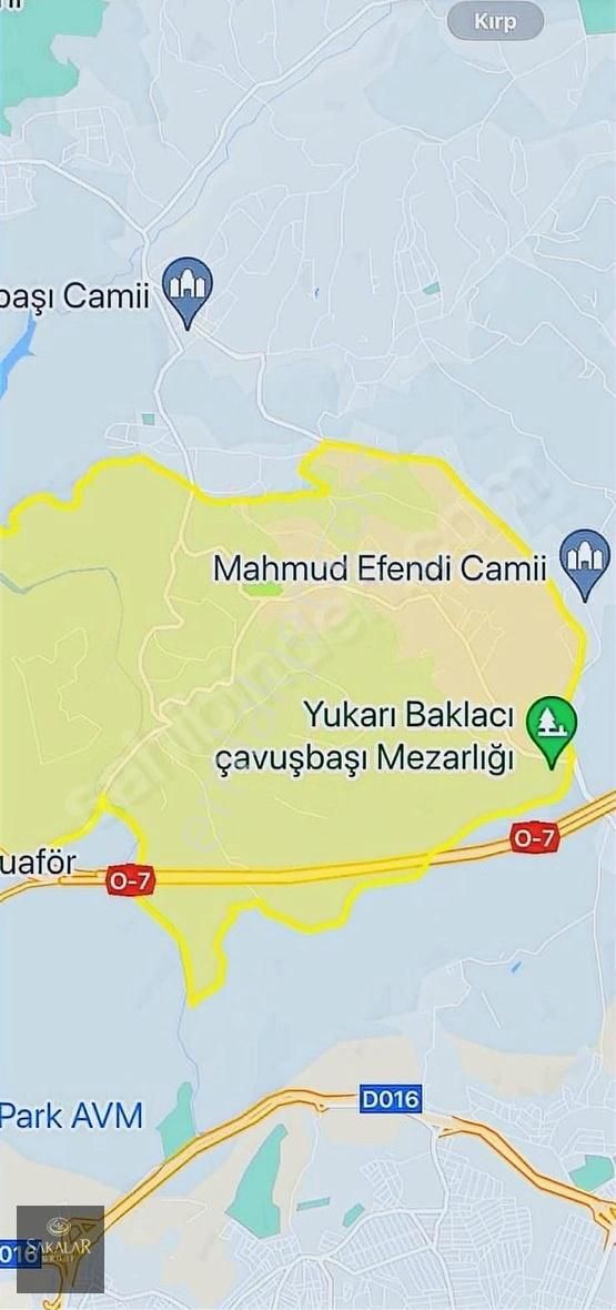 Beykoz Baklacı Satılık Konut İmarlı BAKLACIDA CUMHURİYET CADDESİNE BİR PARSEL MESAFE DE SATILIK ARSA