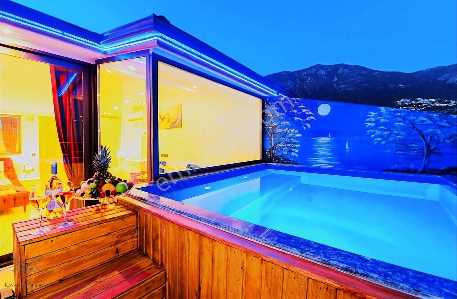 Kaş Kalkan Kiralık Daire KAYAKÖY HOMES'DAN KALKAN'DA DENİZ MANZARALI KİRALIK DAİRE M-408