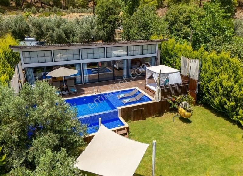 Fethiye Yanıklar Kiralık Villa Kayaköy Homes'dan Geniş Bahçeli Kısa Dönem Kiralık Villa M-406