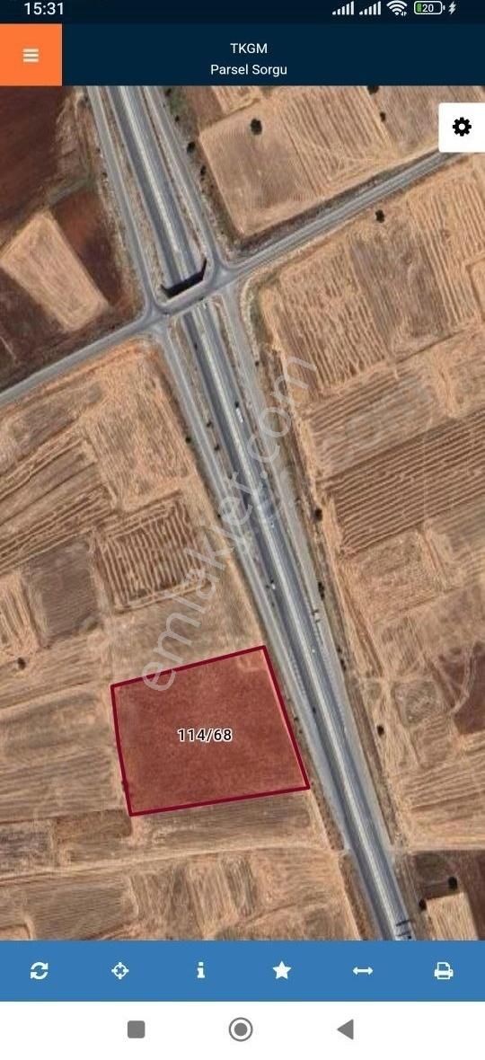 Kütahya Merkez Doğalar Köyü Satılık Tarla ASEL'DEN YOLA SIFIR 13.000 M2(KÜTAHYA-ANTALYA YOLU)BENZİNLİK UYG