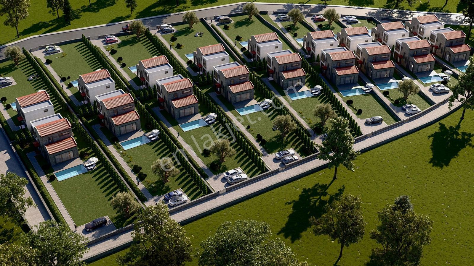 Bodrum Çamlık’ta Satılık 1 Dönüm Arsa İçinde 4+1 Villa - Görsel 3