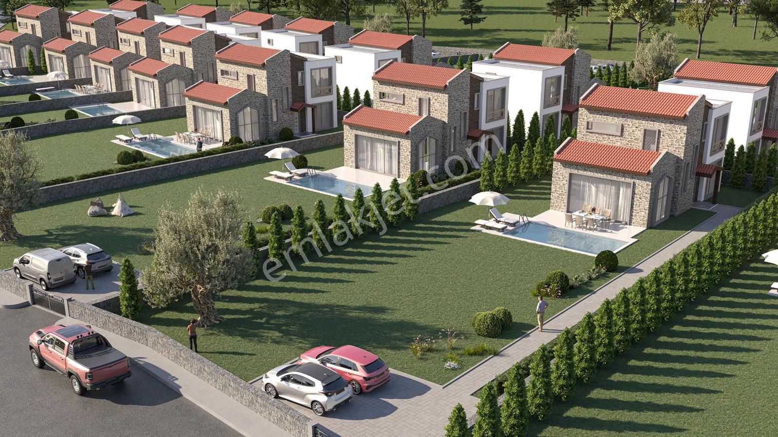 Bodrum Çamlık’ta Satılık 1 Dönüm Arsa İçinde 4+1 Villa - Görsel 4