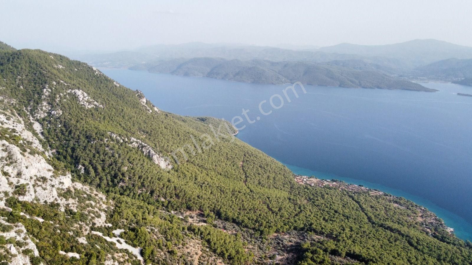 Menteşe Kıran Satılık Tarla Selda Kozalı'dan Kıran Sahiline 5 Dk Uzaklıkta Deniz Manzaralı Satılık Arazi