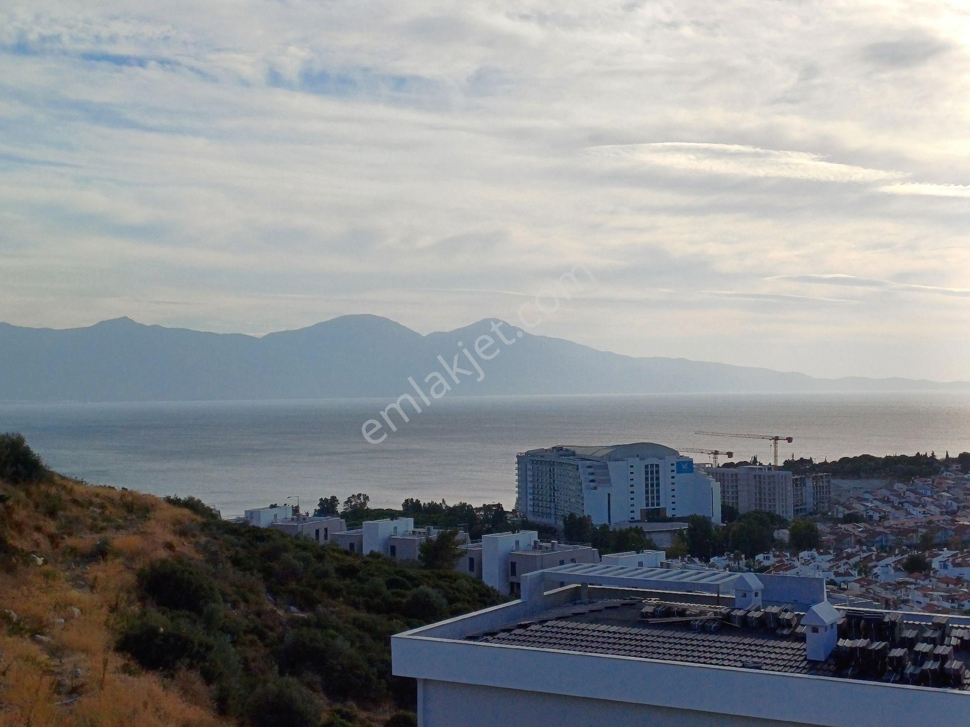 Kuşadası Değirmendere Satılık Daire PANORAMİK DENİZ MANZARA ÖN CRPHE SIFIR AYARINDA 