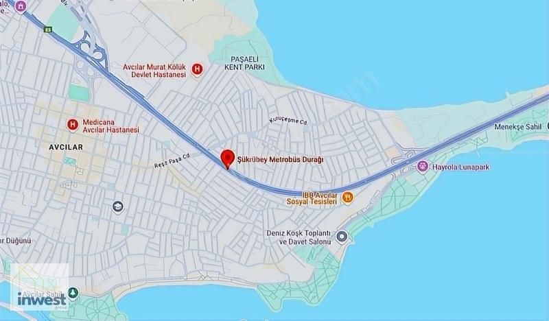 Avcılar Denizköşkler Kiralık Dükkan & Mağaza Avcılar Şükrübeyde Metrobüs Yolu Geniş Cepheli Kiralık Mağaza