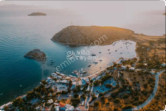 Bodrum Gümüşlük Satılık Konut+Ticaret Alanı Muğla Bodrum Gümüşlük Karakaya'da Deniz Manzaralı İmarlı Arsa