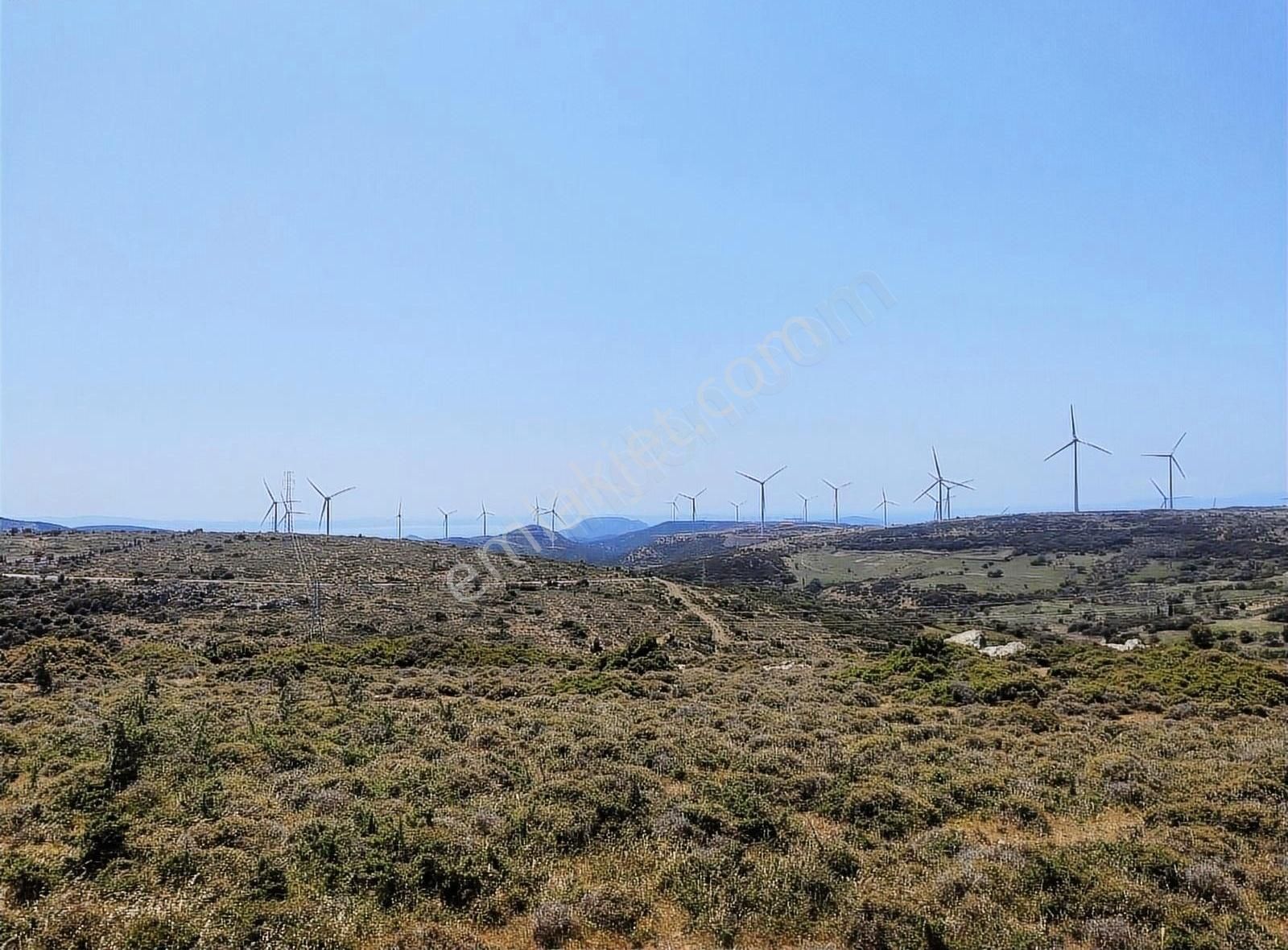 Karaburun Yayla Satılık Tarla KARABURUN YAYLA KÖYDE DENIZ MANZARALI TARLA